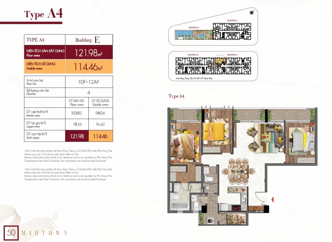 3 PHÒNG NGỦ MIDTOWN M6
