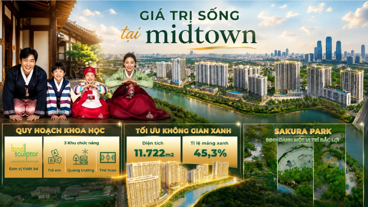 Giá trị căn hộ Midtown