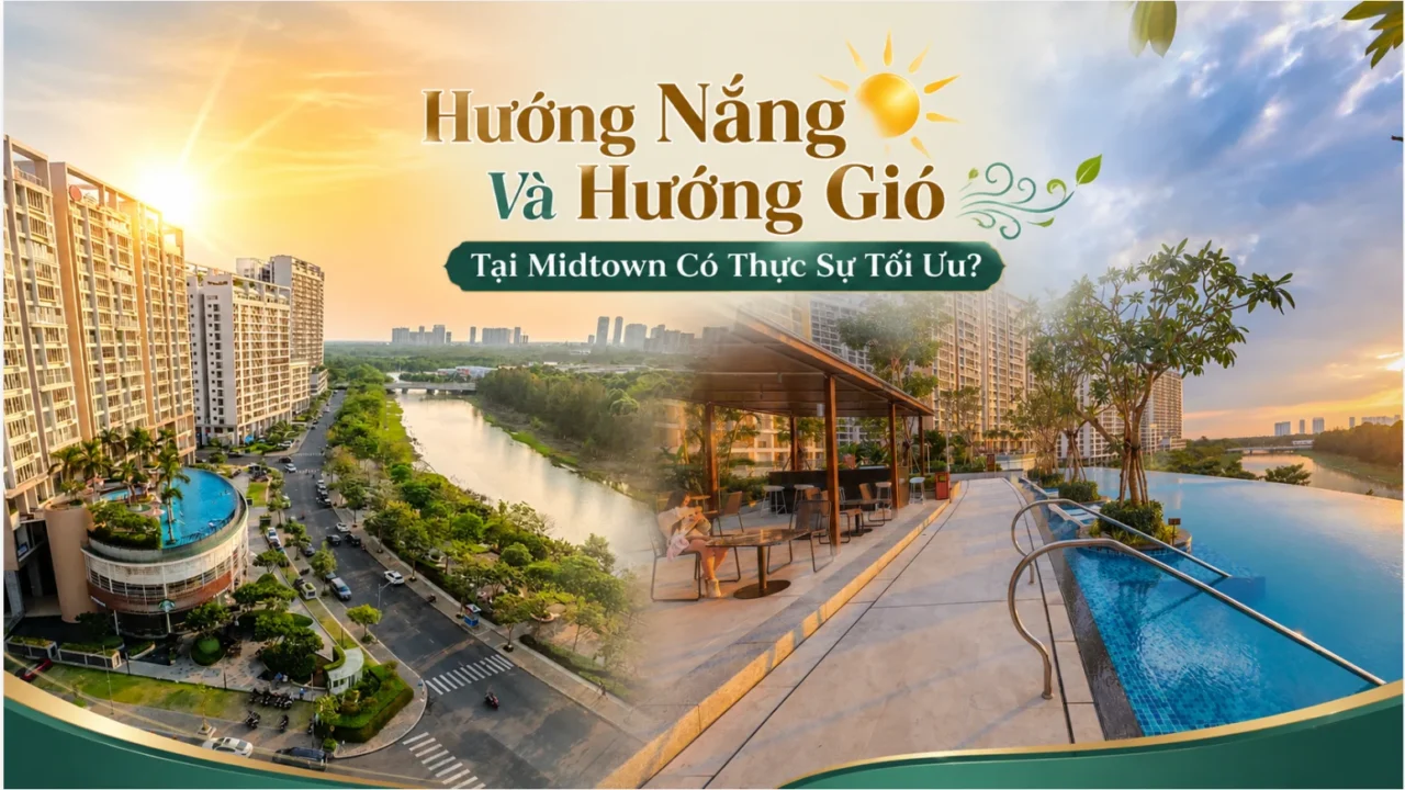 Hướng Nắng Và Hướng Gió Tại Midtown Có Thực Sự Tối Ưu?