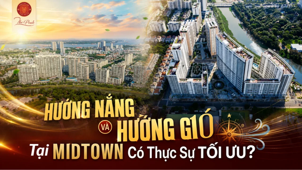 Hướng Nắng Và Hướng Gió Tại Midtown Có Thực Sự Tối Ưu?