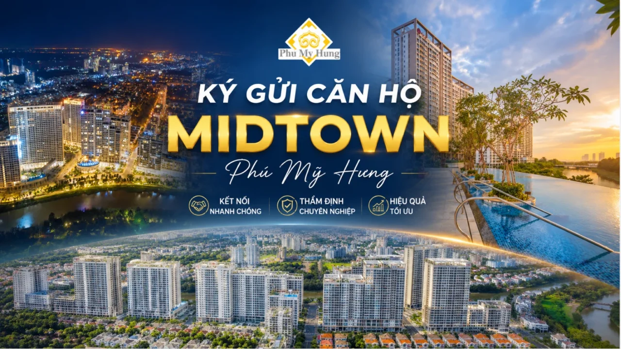 Nhận ký gửi căn hộ Midtown Phú Mỹ Hưng