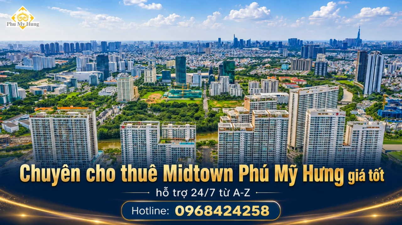 Chuyên cho thuê Midtown Phú Mỹ Hưng